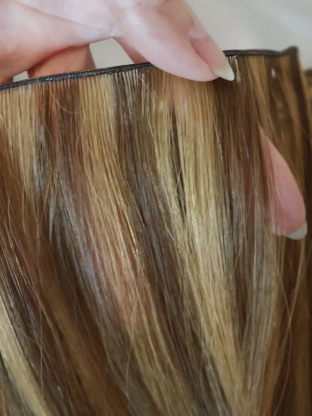 NEW 12A grade human hair genius weft rooted #6/#9 20